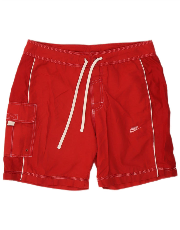 Bañador Nike Hombre Mediano Rojo Algodón