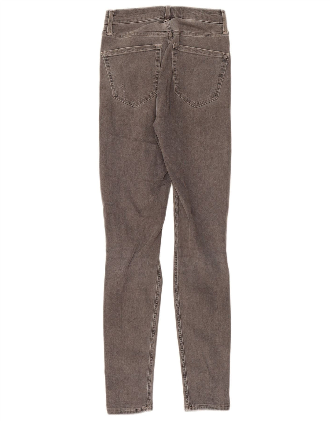 TOPSHOP Vaqueros pitillo desgastados para mujer W26 L27 Algodón gris