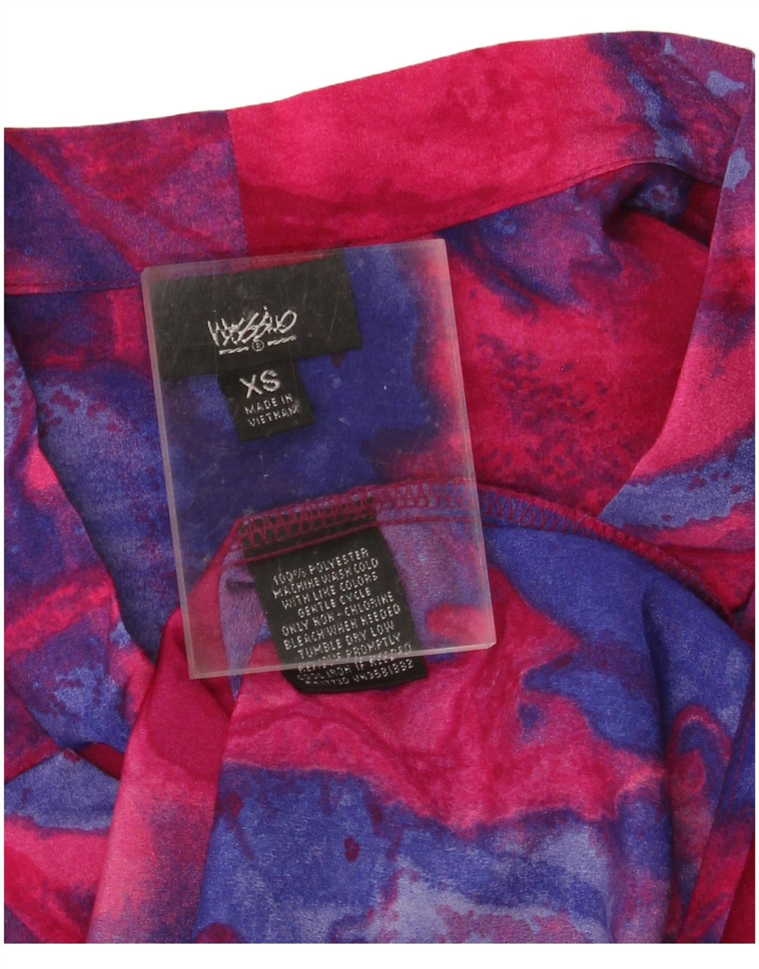 MOSSIMO Blusa tipo camisa larga extragrande para mujer UK 6 XS Multicolor