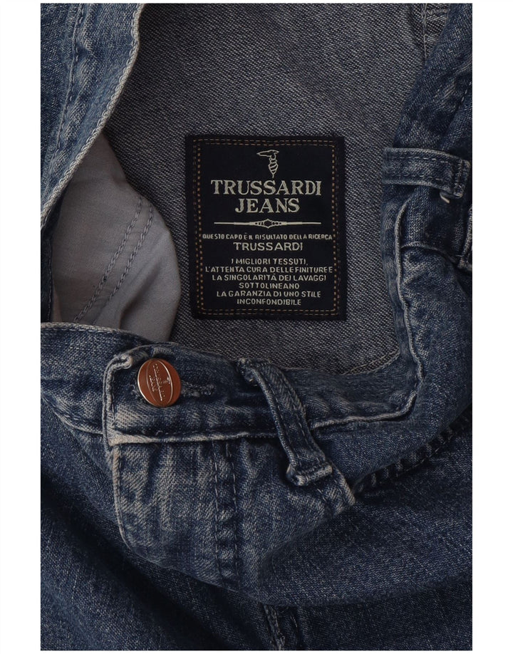 Falda Vaquera Trussardi Mujer W26 Small Azul