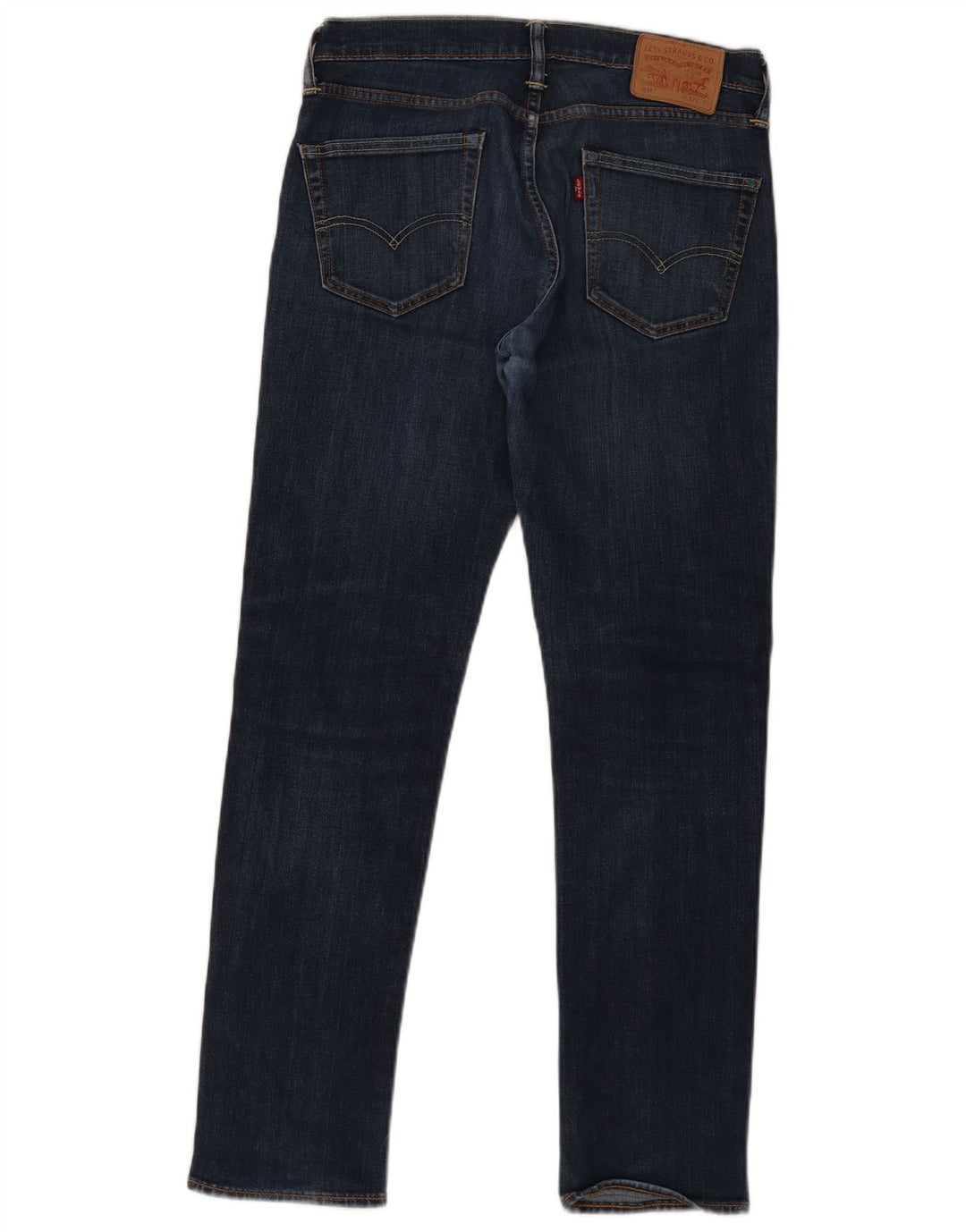 Levi's Hombre 511 Slim Jeans W32 L32 Algodón Azul Marino