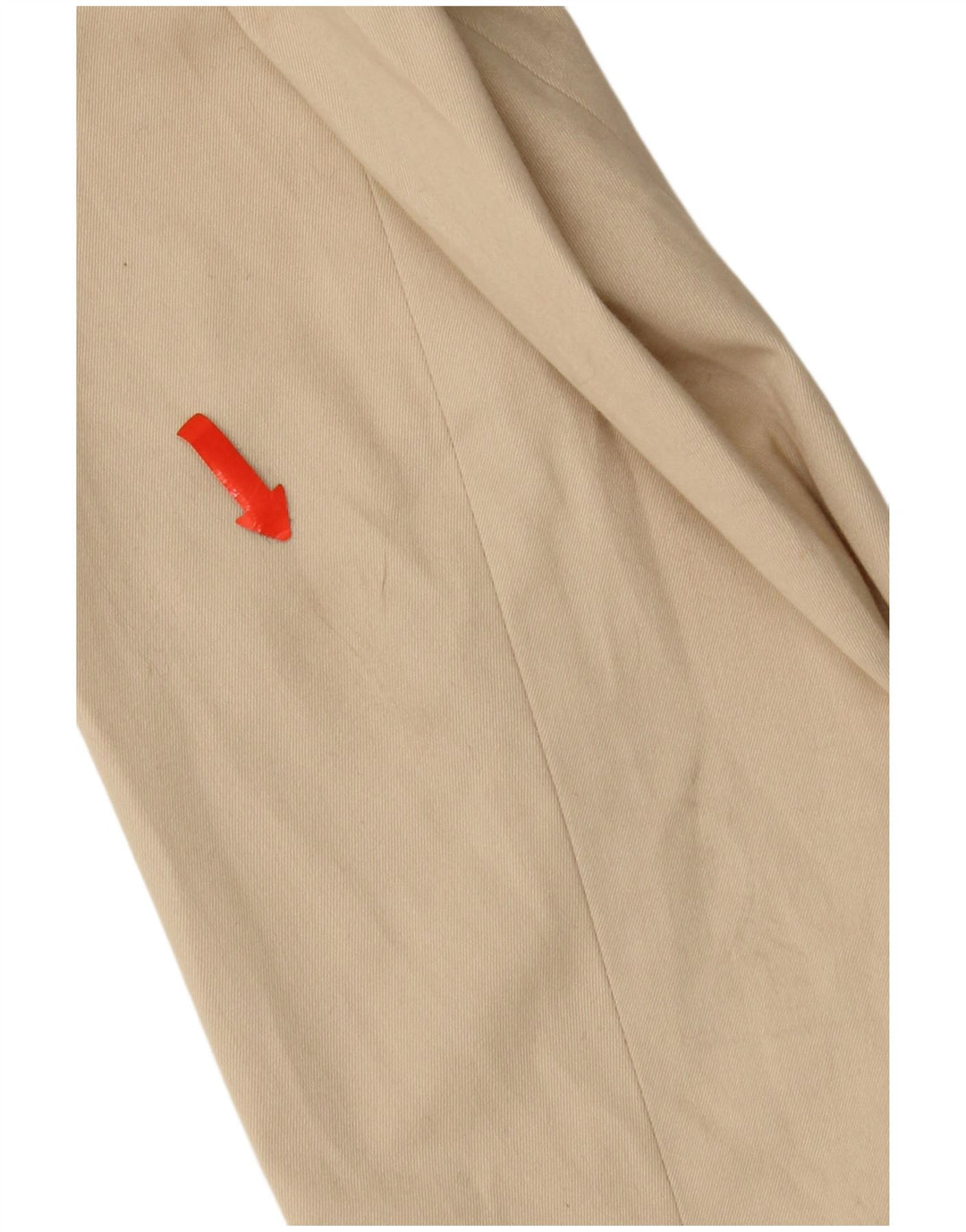 Chaqueta tipo blazer de 2 botones para mujer con globo UK 40 XL Algodón beige