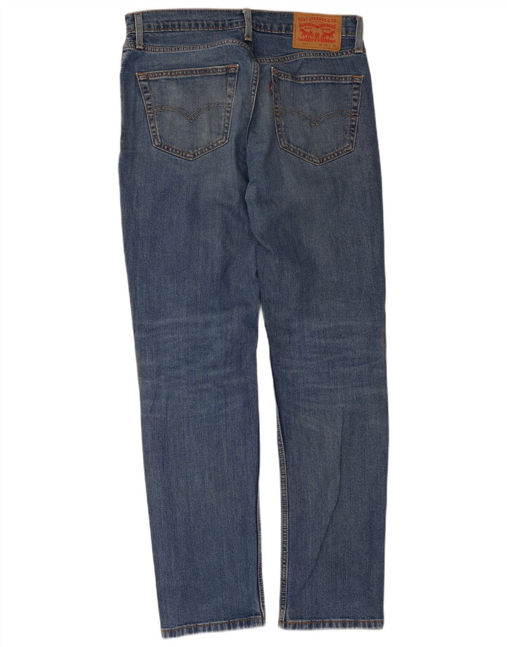Levi's Hombre 511 Slim Jeans W32 L32 Algodón Azul