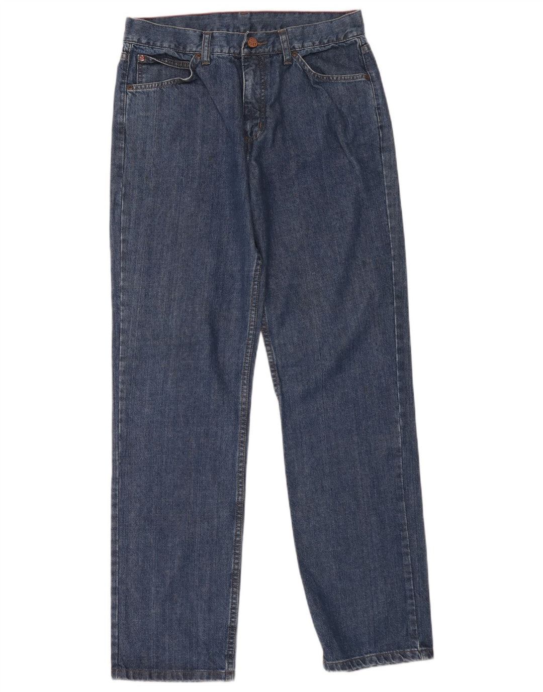 Wrangler Vaqueros rectos para hombre W34 L33 Algodón azul