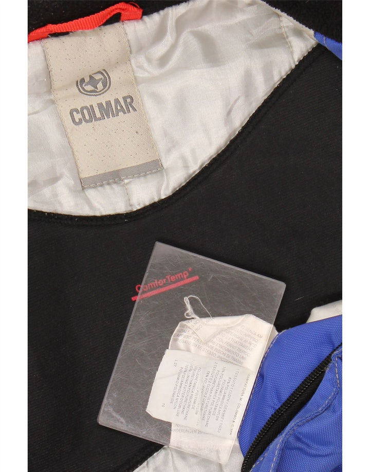 Colmar Chaqueta de esquí para hombre UK 40 Large Azul Colorblock Nylon