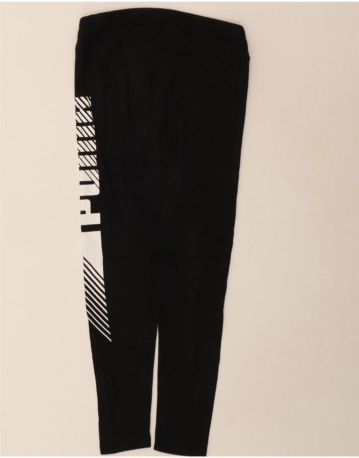 Puma - Leggings gráficos para mujer, talla 40, talla M, color negro