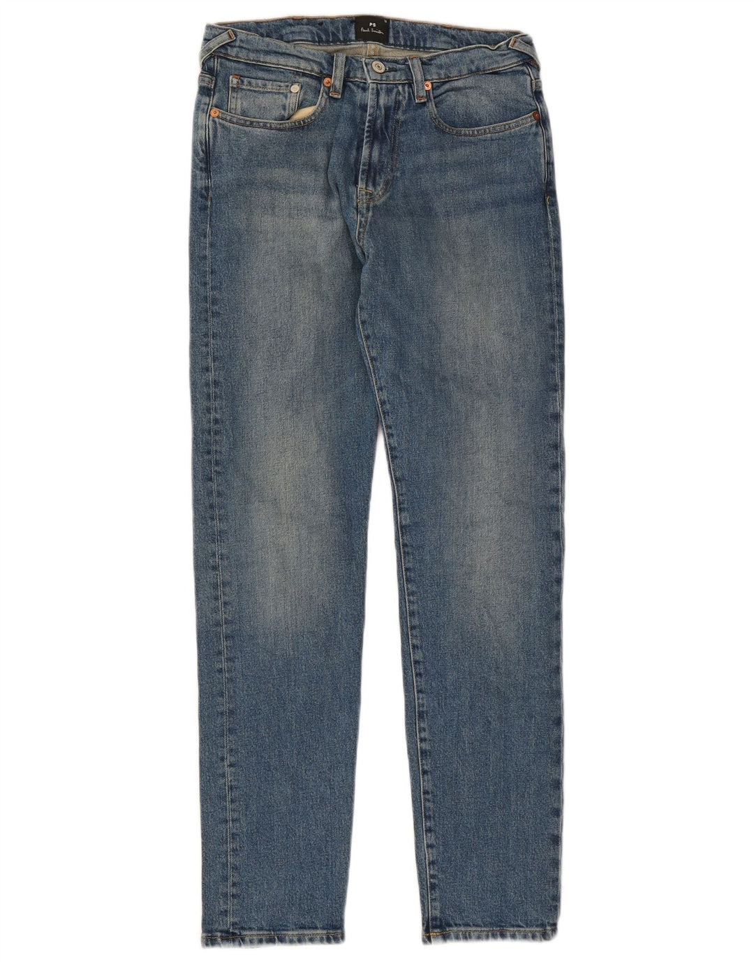 Vaqueros ajustados para mujer Paul Smith W28 L29 Algodón azul