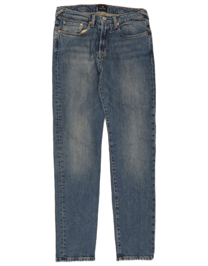 Vaqueros ajustados para mujer Paul Smith W28 L29 Algodón azul