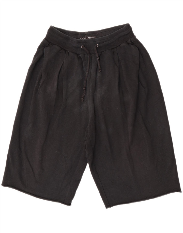 Zara Hombre Bermudas Sport Shorts Medium Negro
