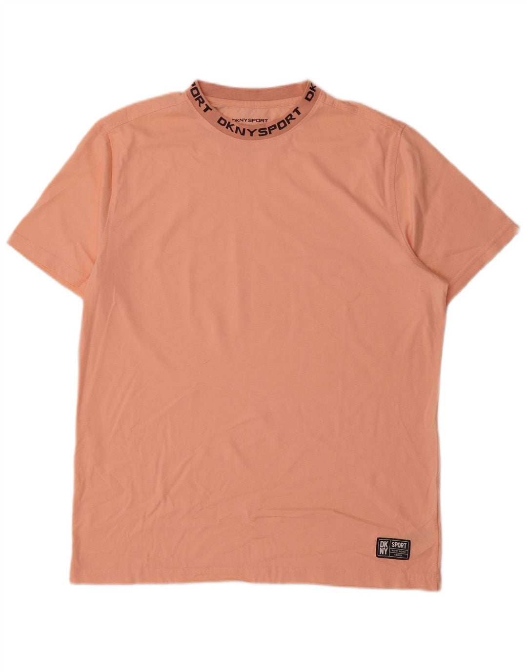 Dkny Camiseta gráfica para hombre Top grande de algodón rosa