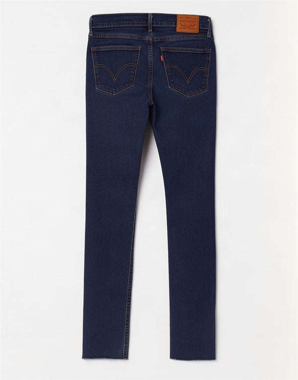 Jeans Levi's Mujer Skinny W28 L29 Algodón Azul Marino
