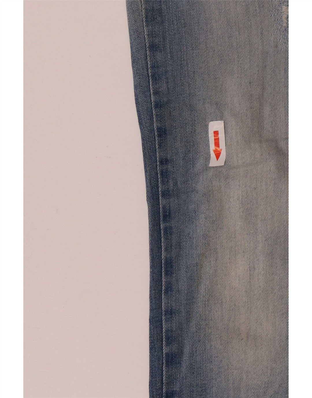 Diesel Mujer Vaqueros Super Slim Desgastados W29 L28 Algodón Azul