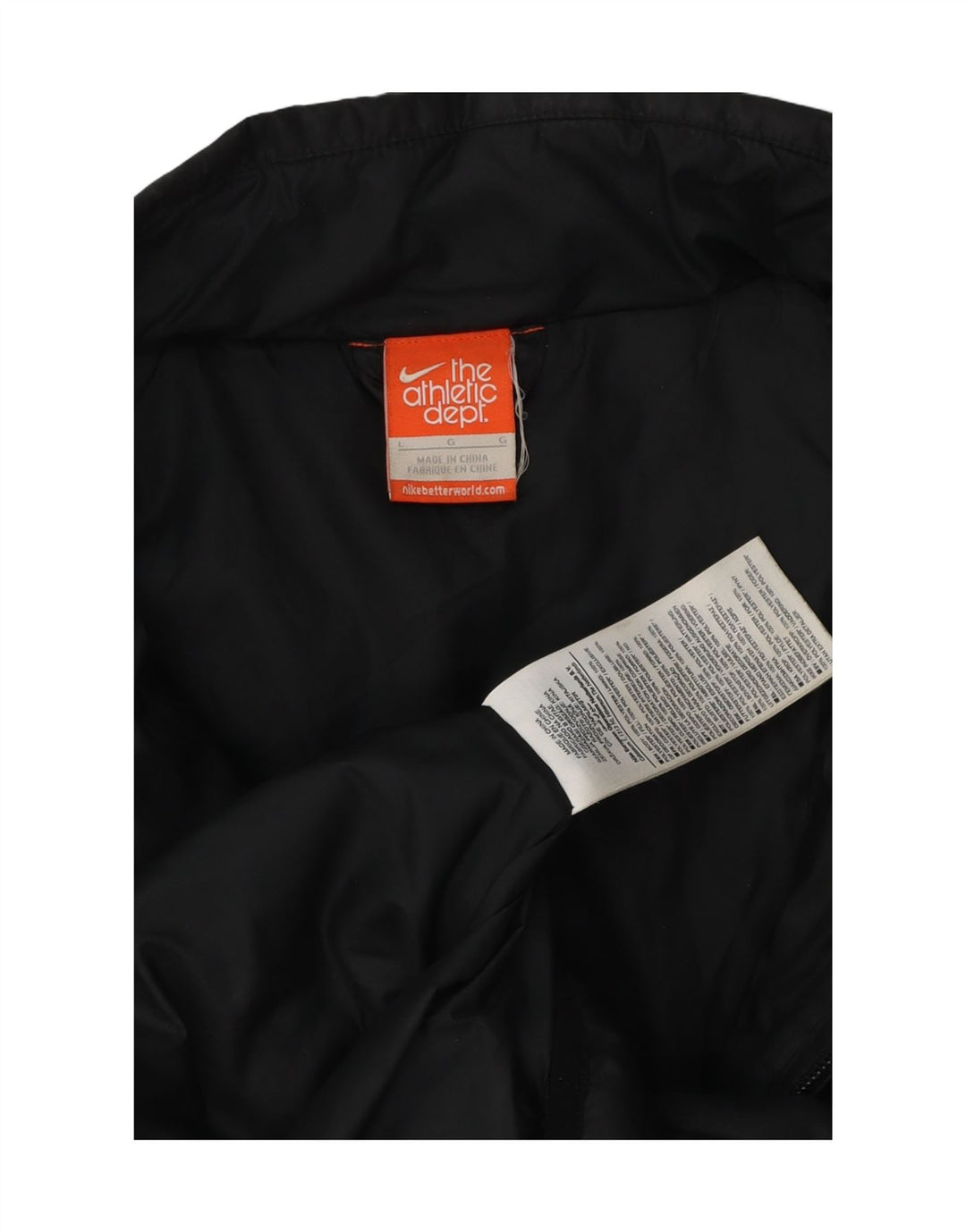 Nike Chaqueta acolchada para hombre UK 40 Large Poliéster negro