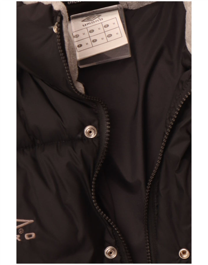 Umbro Chaqueta acolchada para hombre UK 38 Medium Black Nylon