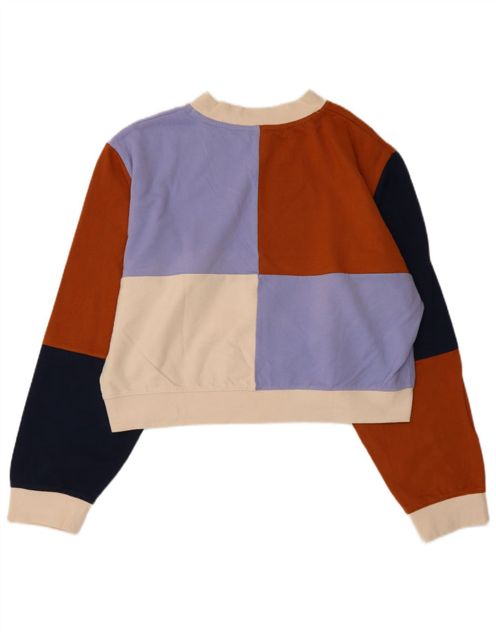 French Connection - Sudadera corta para mujer, talla 40, talla M, multicolor