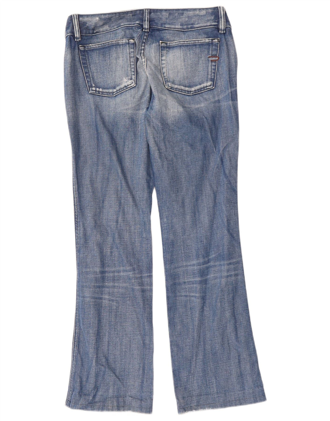 DIESEL Vaqueros Bootcut Desgastados Mujer W31 L29 Algodón Azul