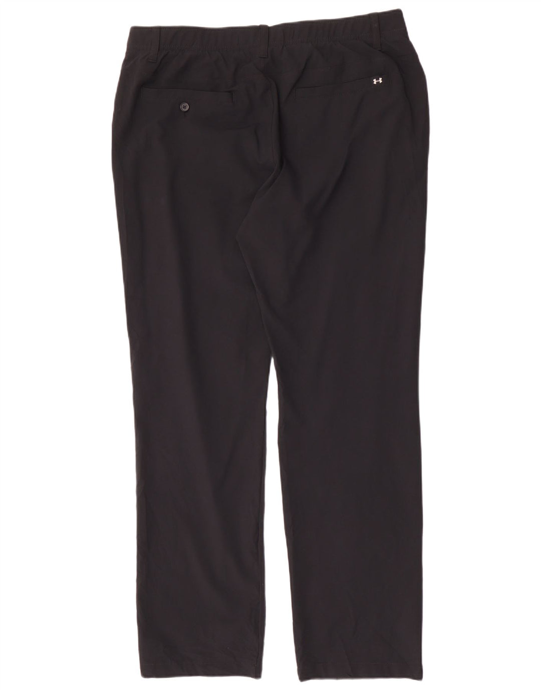 UNDER ARMOUR Pantalón chino recto para hombre W38 L32 Poliéster negro