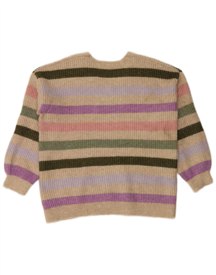 Marks & Spencer Suéter con Cuello en V para Mujer UK 46 Grande Multicolor