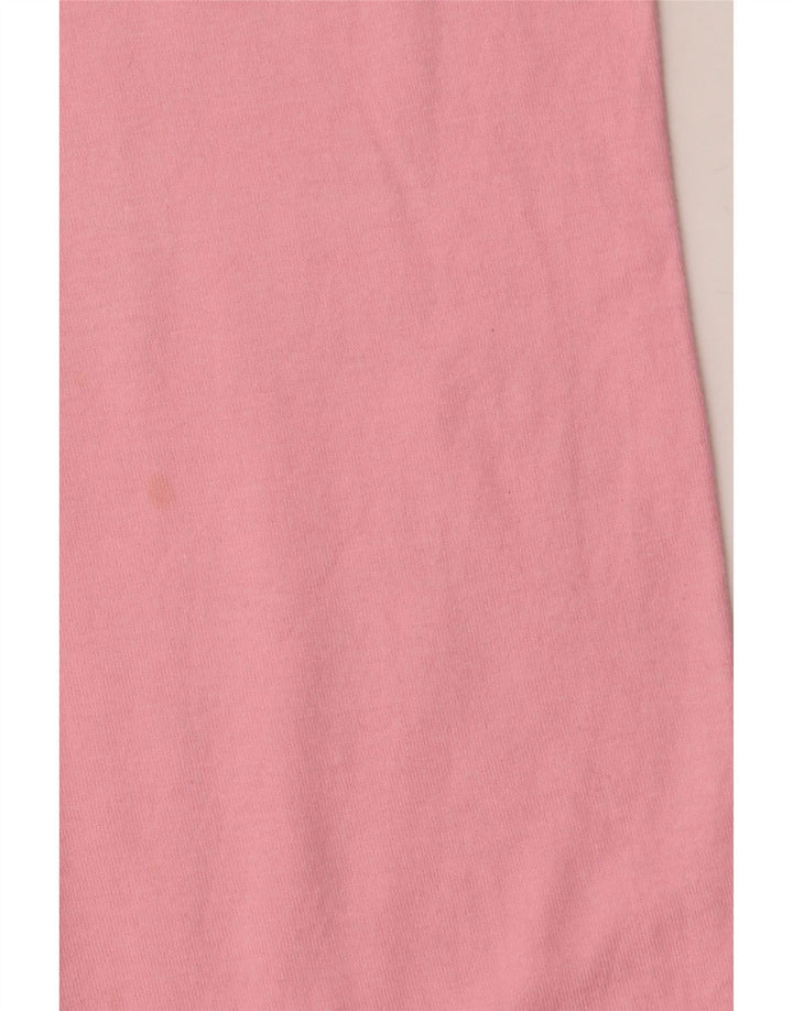 Nike Camiseta gráfica para hombre Top de algodón rosa medio
