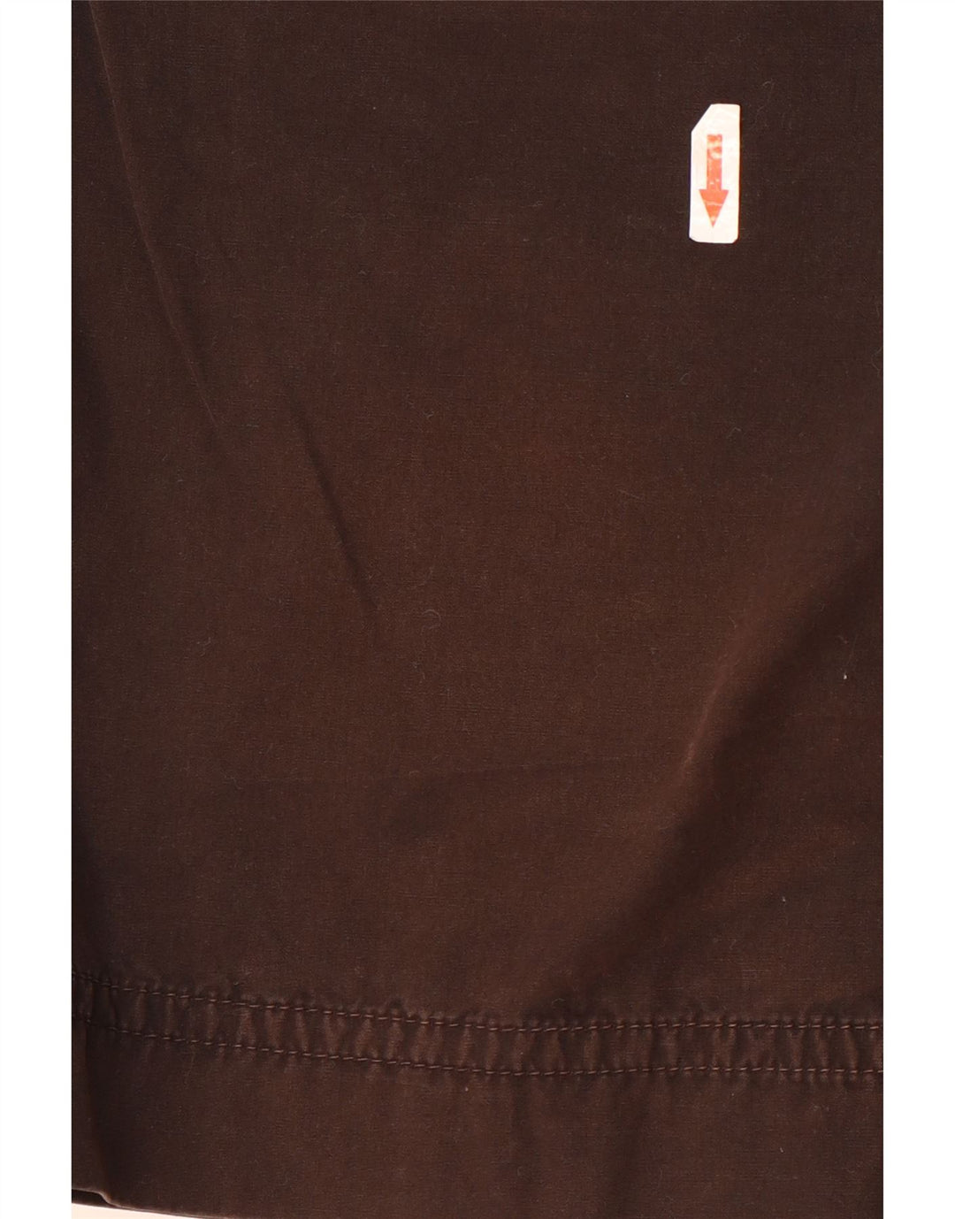 Gas Mens Chino Shorts W34 Grande Algodón Negro