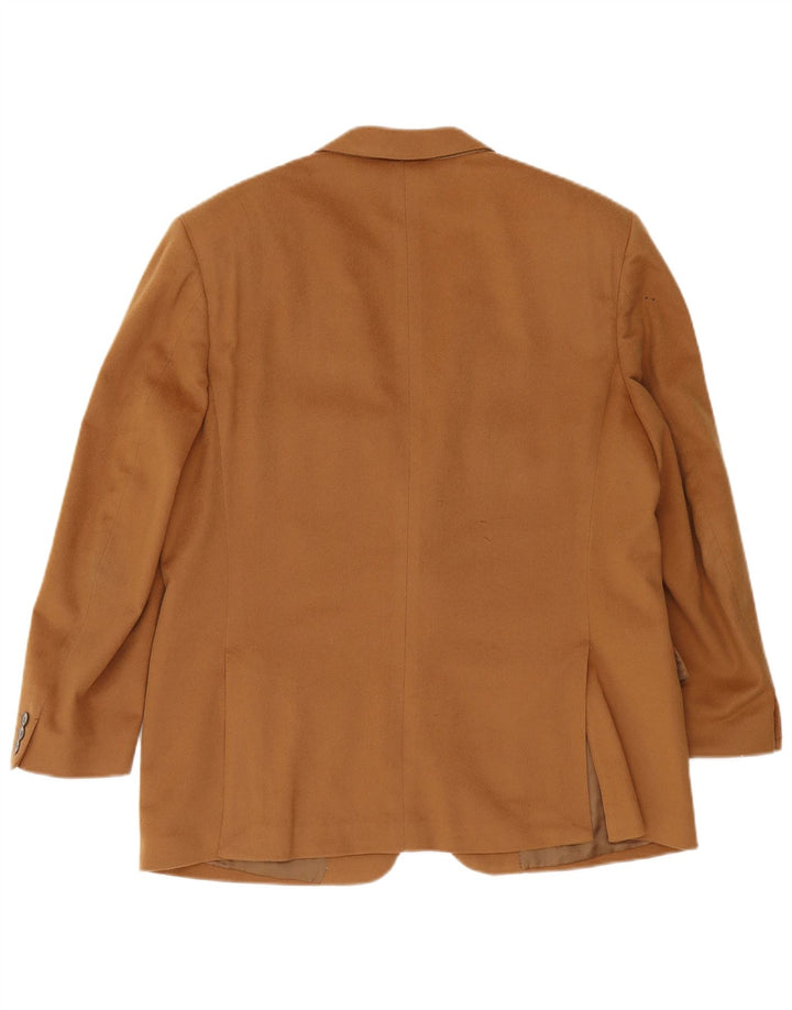 Vintage hombres 2 botones Blazer chaqueta IT 52 XL Beige