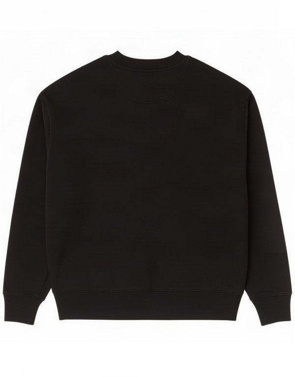 Marks & Spencer Sudadera para hombre tipo jersey de algodón negro mediano