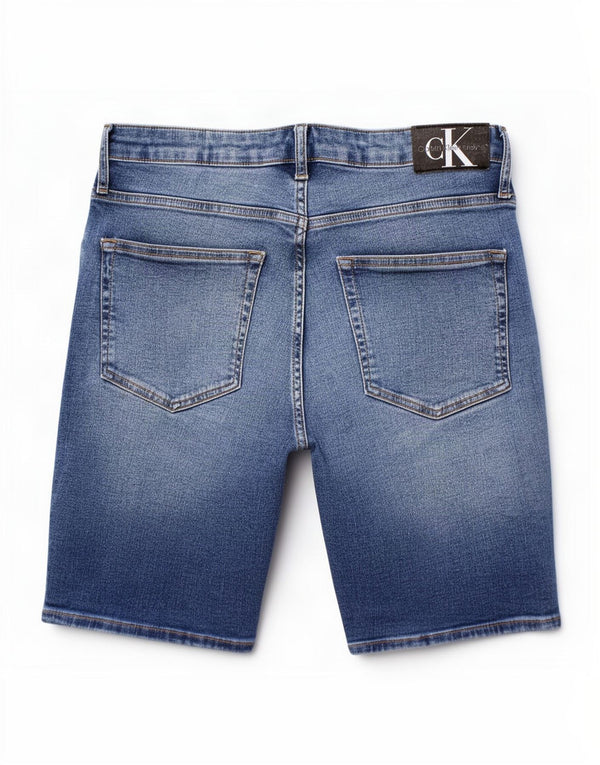 Calvin Klein Pantalones cortos vaqueros para niños 15-16 años W30 Azul