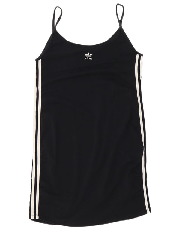 Adidas Vestido de tenis sin mangas para mujer UK 20/22 XL Negro Algodón