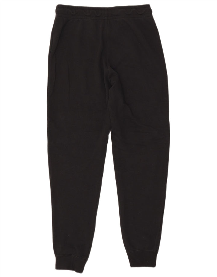 NIKE Mujer Chándal Pantalones Joggers UK 10 Small Negro Algodón