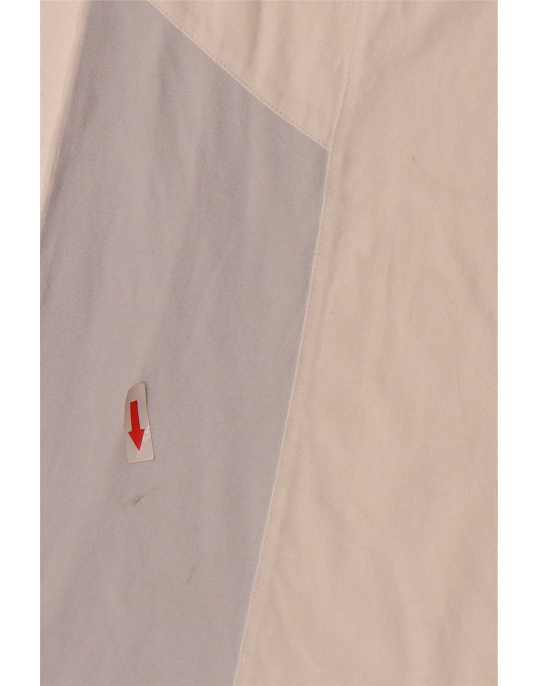 Nike Camiseta gráfica para hombre, parte superior mediana de algodón con bloques de color blanco