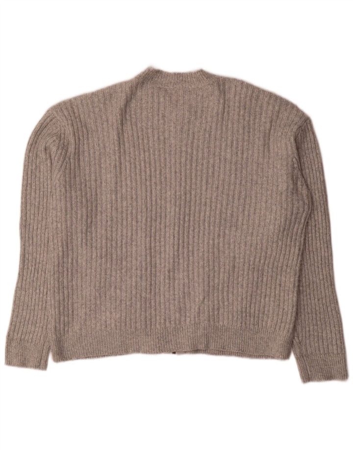 Marks & Spencer Suéter tipo cárdigan corto extragrande para mujer Reino Unido 46 Gris grande