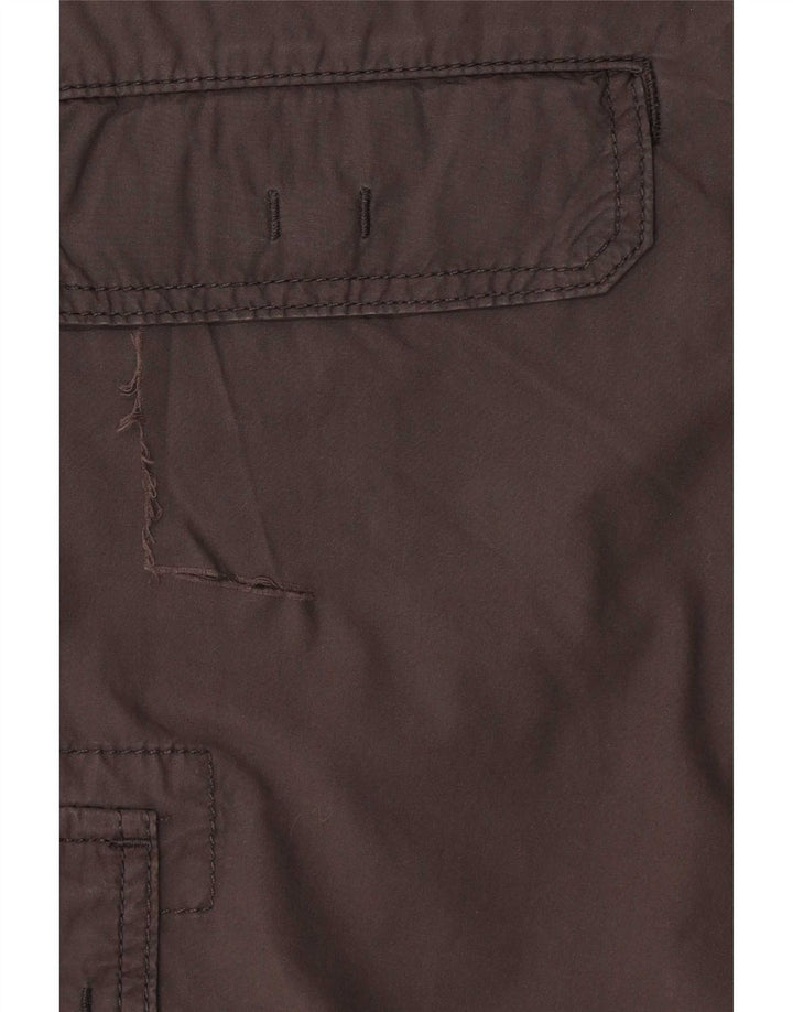 Napapijri Shorts cargo regulares para hombre Medium W32 Algodón marrón