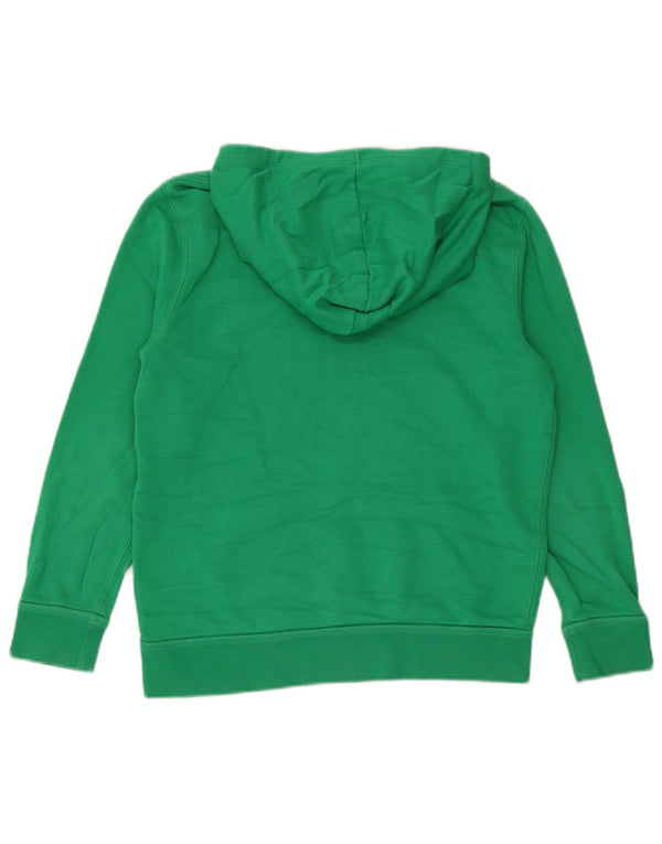 Gap Boys Graphic Hoodie Jumper 13-14 Years 2XL Green Cotton