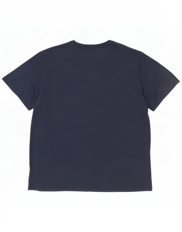 Levi's Camiseta gráfica estándar para hombre Top 2XL Algodón azul marino