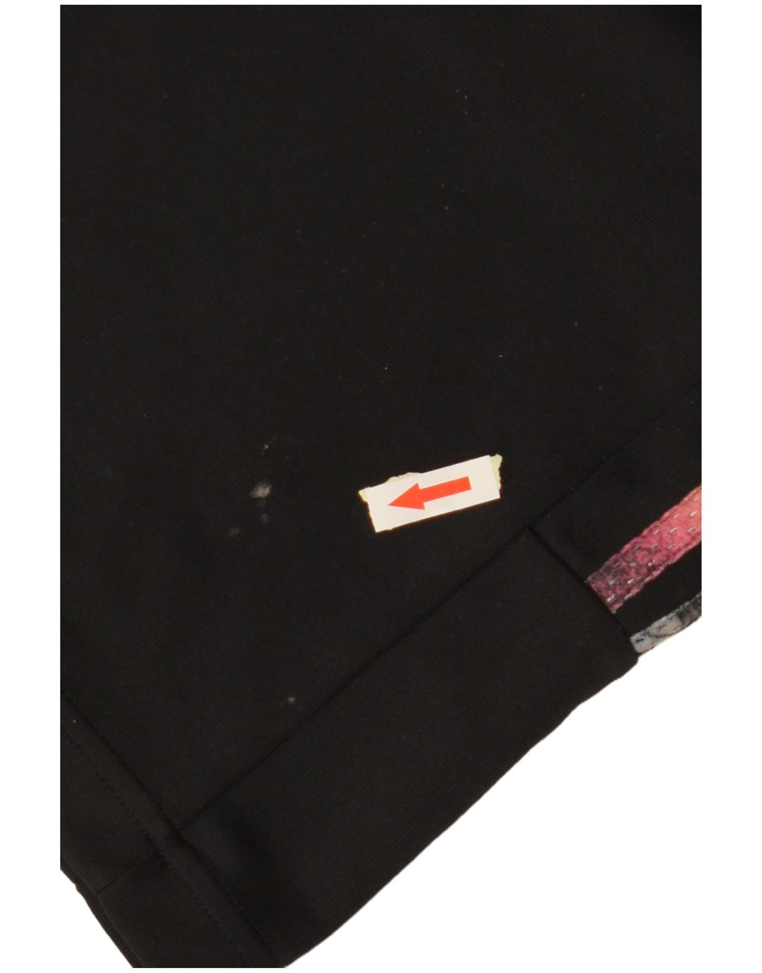 Pantalones cortos deportivos ADIDAS Niñas 13-14 años W28 L8 Negro Poliéster