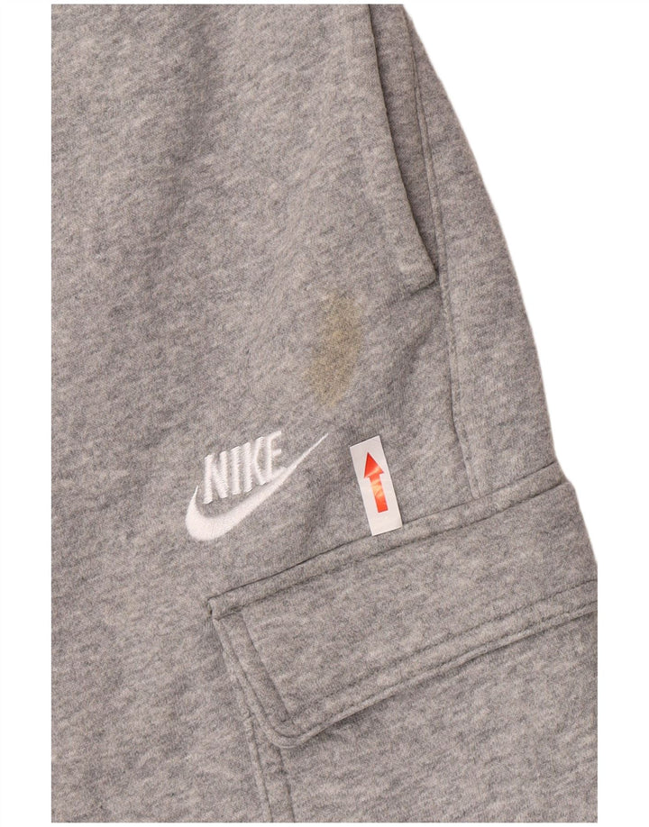 Nike Hombre Cargo Chándal Pantalones Joggers Grande Gris Algodón