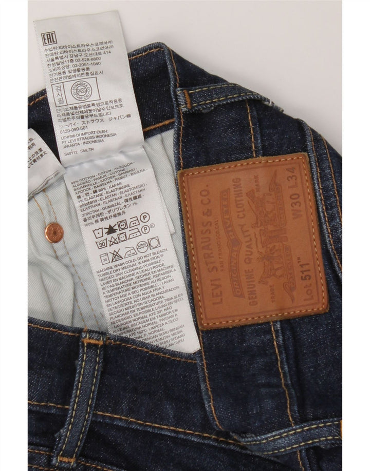 LEVI'S Jeans ajustados para hombre W30 L34 Algodón azul