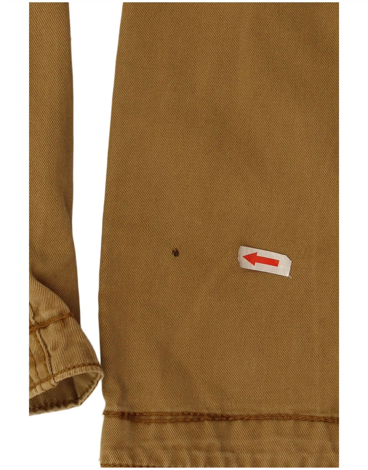 Pantalones chinos rectos para hombre Fat Face W30 L31 Caqui Algodón