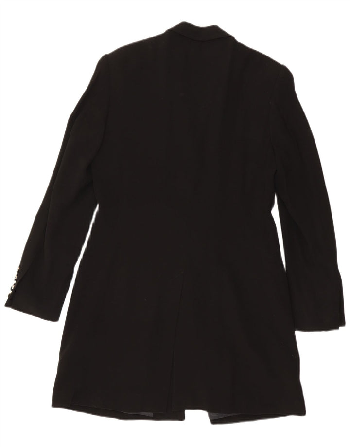 Betty Barclay Chaqueta tipo blazer larga con 4 botones para mujer UK 40 Medium Black