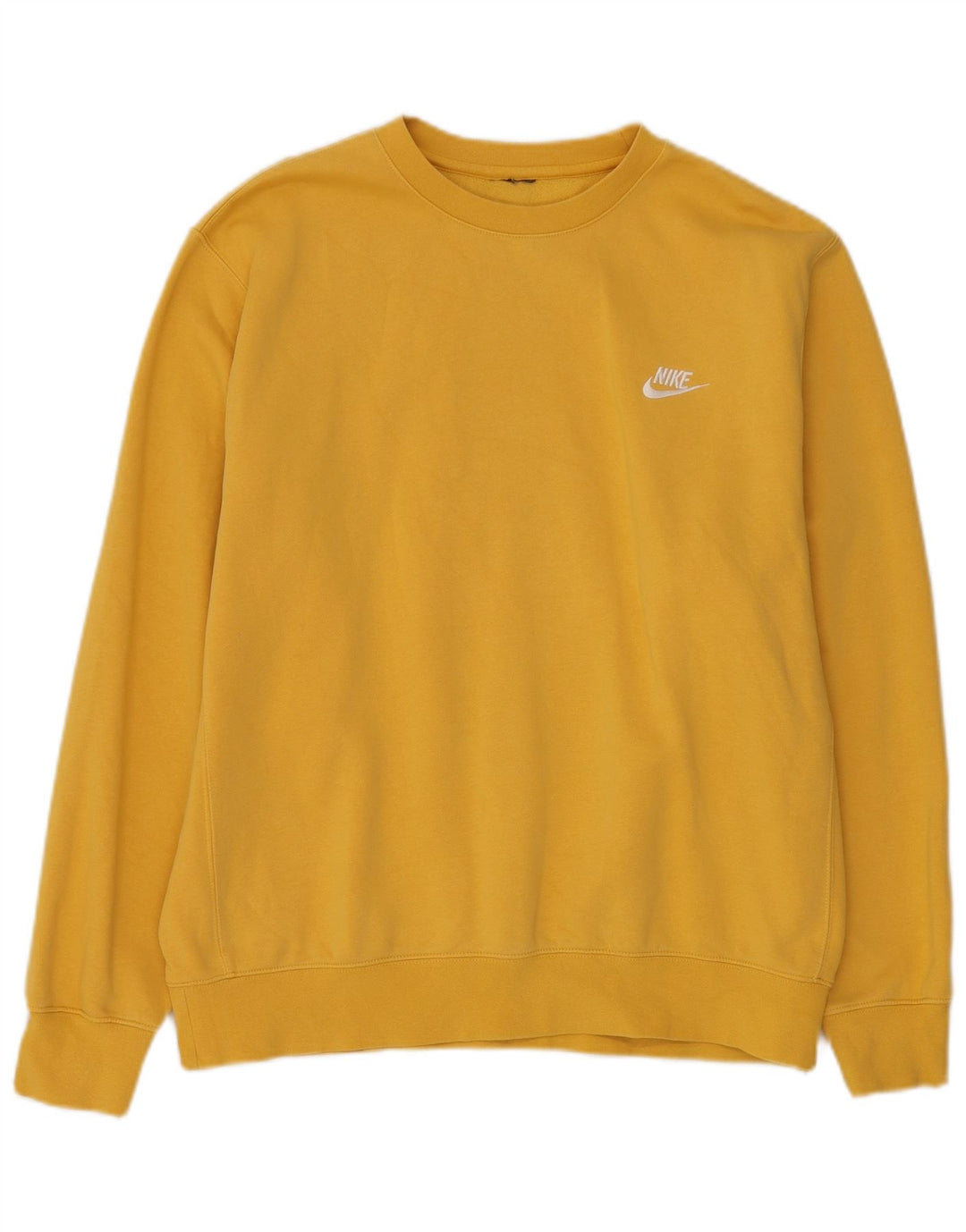 Sudadera Nike Hombre Jumper XL Amarillo Algodón