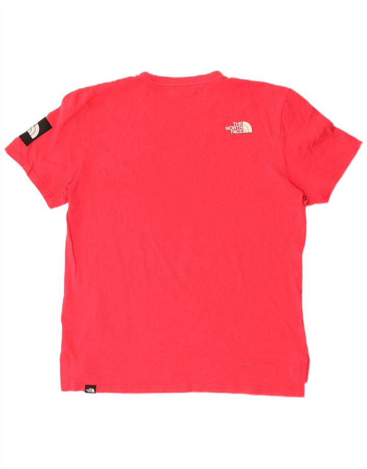 Camiseta The North Face Hombre Top Medium Rosa Algodón