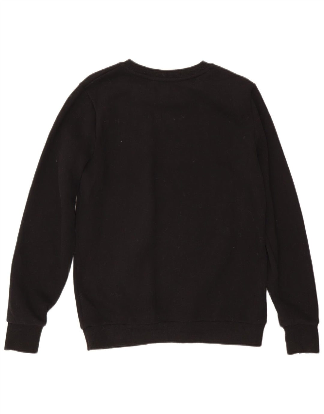 Superdry Sudadera Jumper para Mujer Reino Unido 44 Grande Algodón Negro