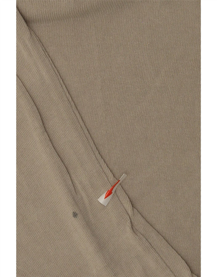 Zara Hombre Polo Manga Larga Gris Medio