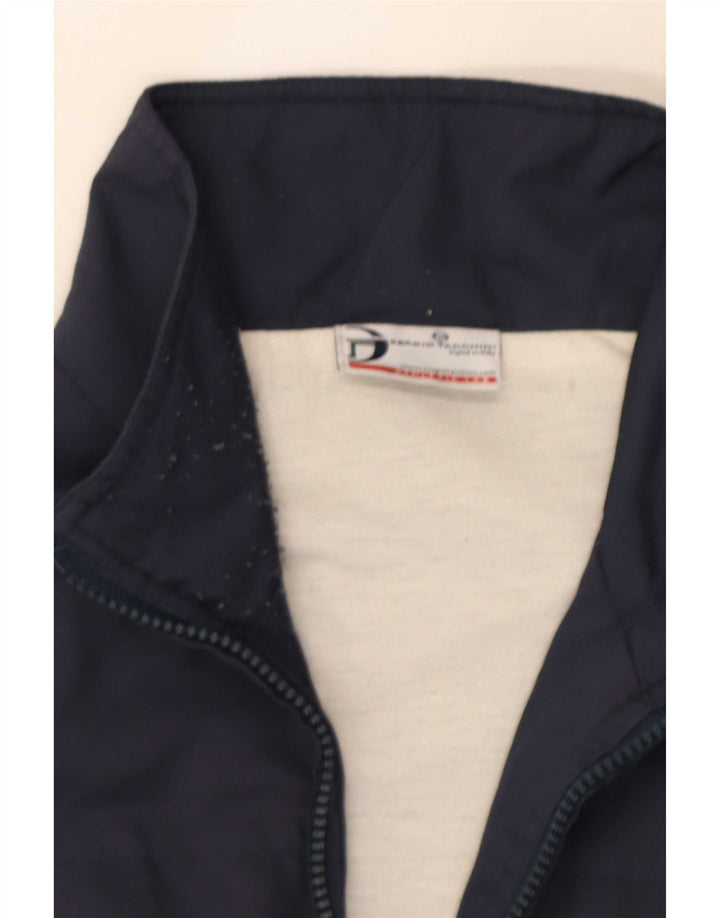Sergio Tacchini - Chaqueta de chándal para hombre, talla grande, azul marino