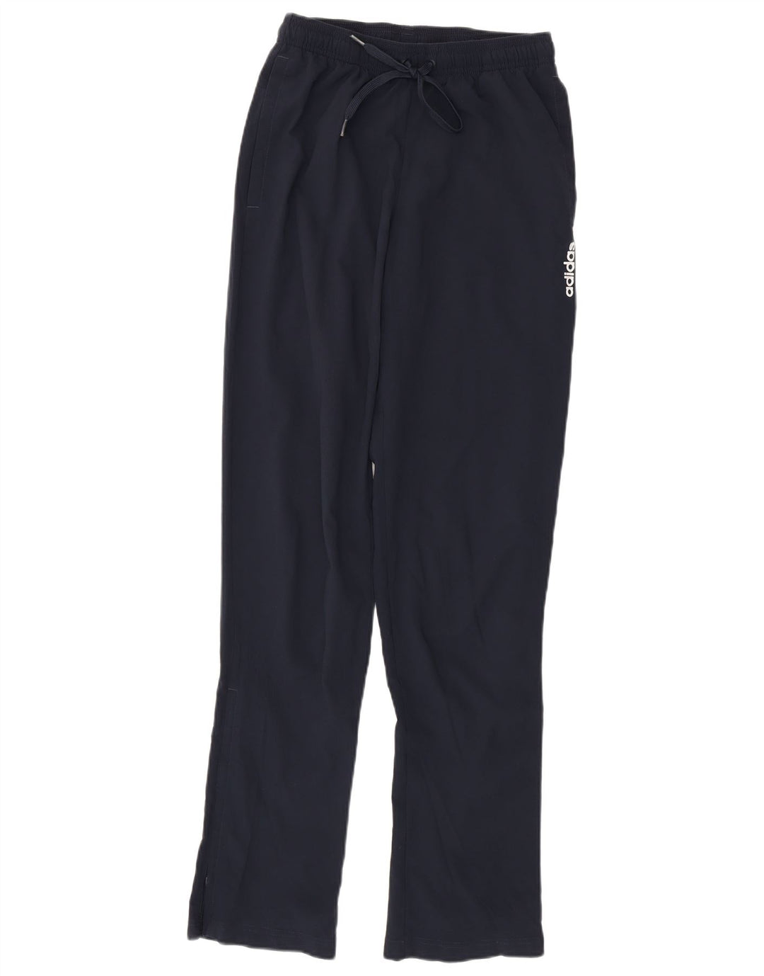 Adidas Pantalones de chándal para mujer UK 10 Small Azul marino Poliéster