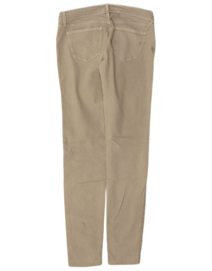 Vaqueros Slim Mujer Gas W28 L32 Algodón Beige