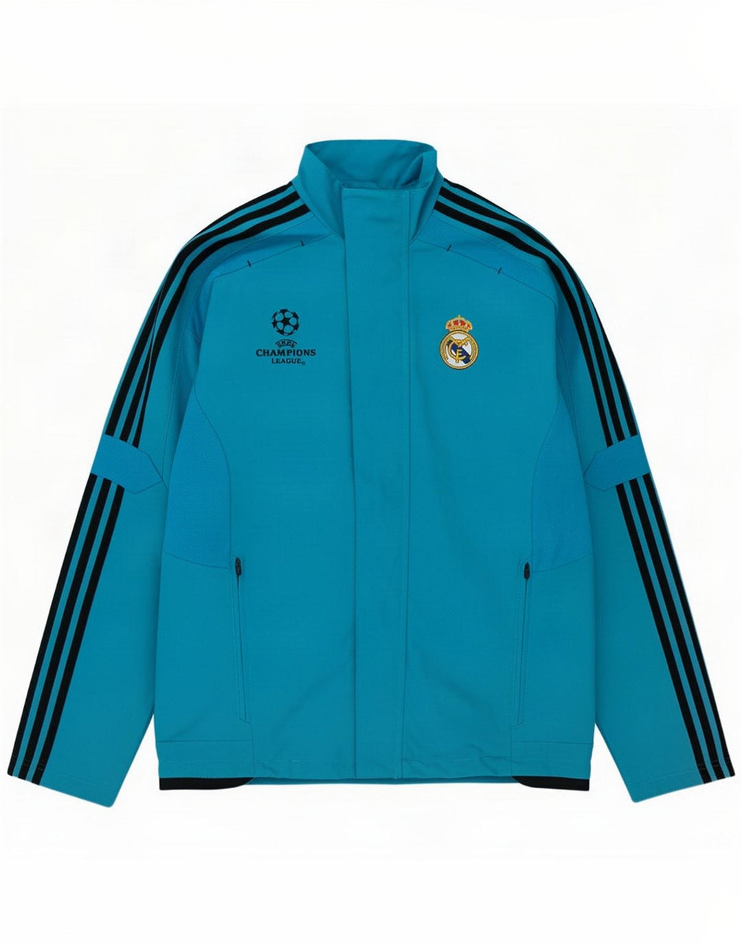 Chaqueta deportiva Adidas Real Madrid para niño 15-16 años Azul Poliéster
