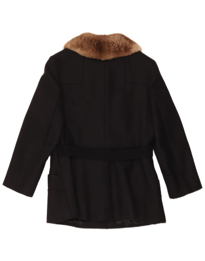 Your Sixth Sense Abrigo para Mujer UK 40 Small Lana Negra