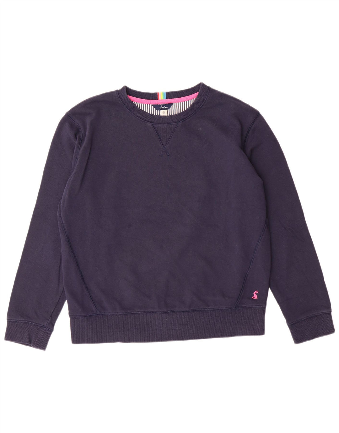 JOULES Sudadera extragrande para mujer Jersey UK 8 Small Azul marino Algodón