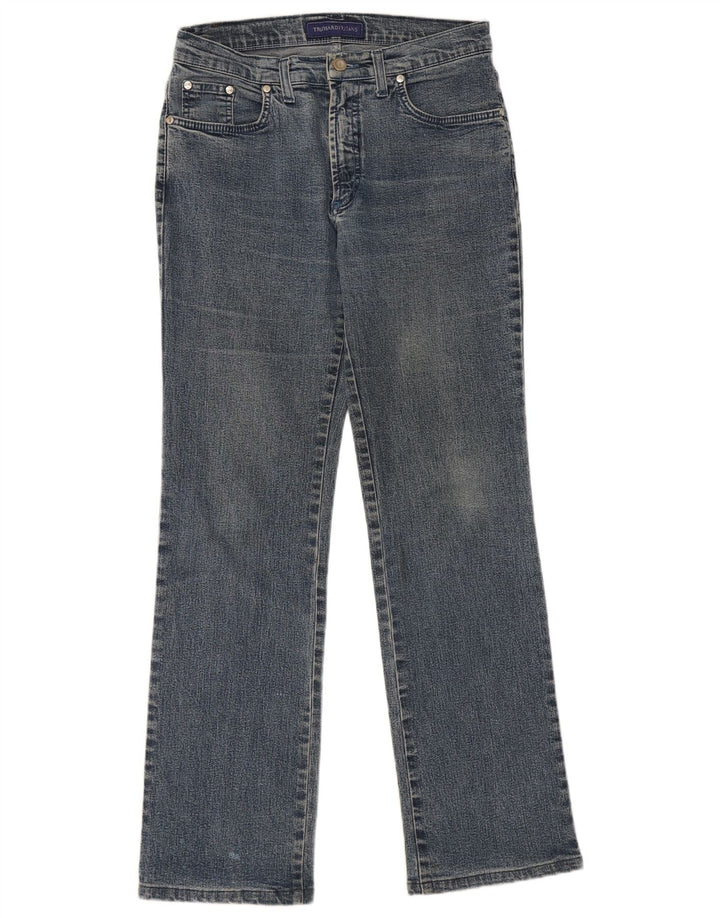 Vaqueros Trussardi Mujer Rectos W29 L30 Azul Algodón
